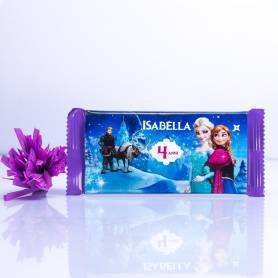 Cioccolato con etichetta personalizzata Frozen (milka)