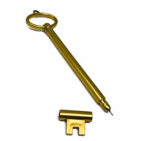 Penna a forma di chiave oro