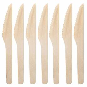 coltelli in legno monouso