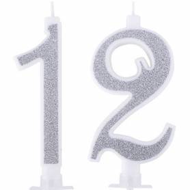 8cm Candele Numeri Torta, Candela Numero Compleanno Candeline