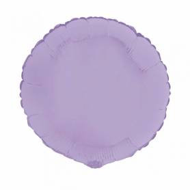 Palloncino tondo mylar viola pastello