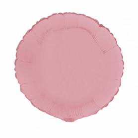 Palloncino tondo mylar rosa