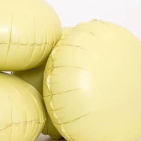 Palloncini tondi giallo pastello